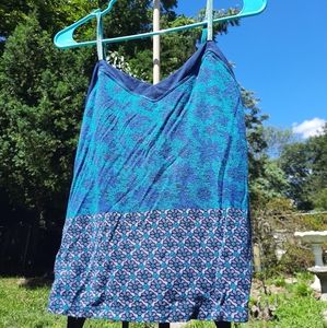 2000s Lucky Brand Blue & Purple Cami 💜